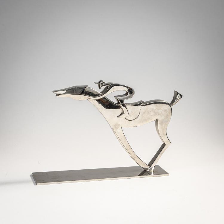 Hauptbild zu Objekt, 'Pferd mit Jockey', 1930, Karl Hagenauer, Hagenauer, Wien, 174A 289