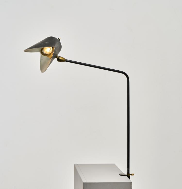 Hauptbild zu Objekt, Table clamp light 'Agraf&eacute;e simple', 1957, Serge Mouille, 174B 623