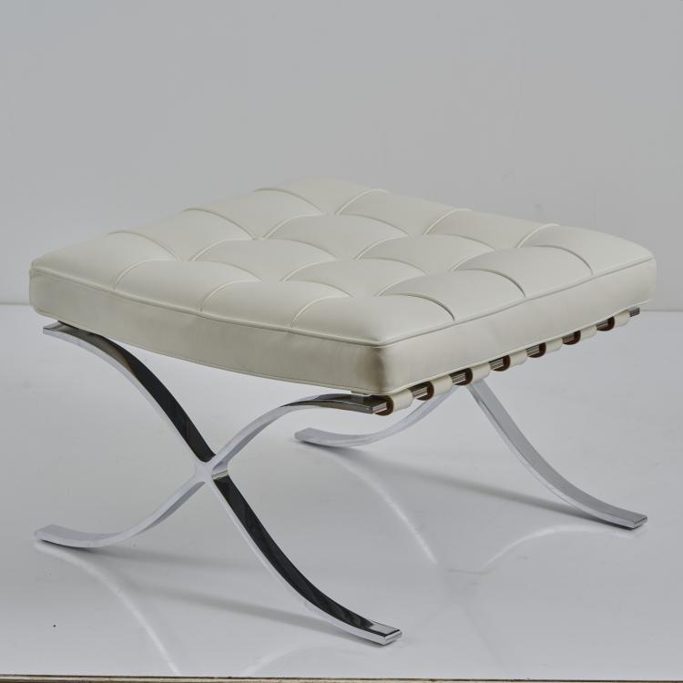 Bild 2 zu Objekt, 'Barcelona' stool, 1928, Ludwig Mies van der Rohe, Knoll International, New York, 174B 552
