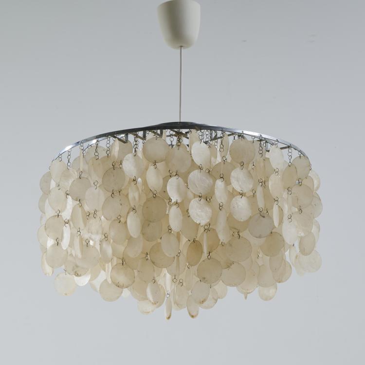 Bild 1 zu Objekt, 'Fun 10 DM' ceiling light, 1964, Verner Panton, L&uuml;ber AG, Basel, 174B 670