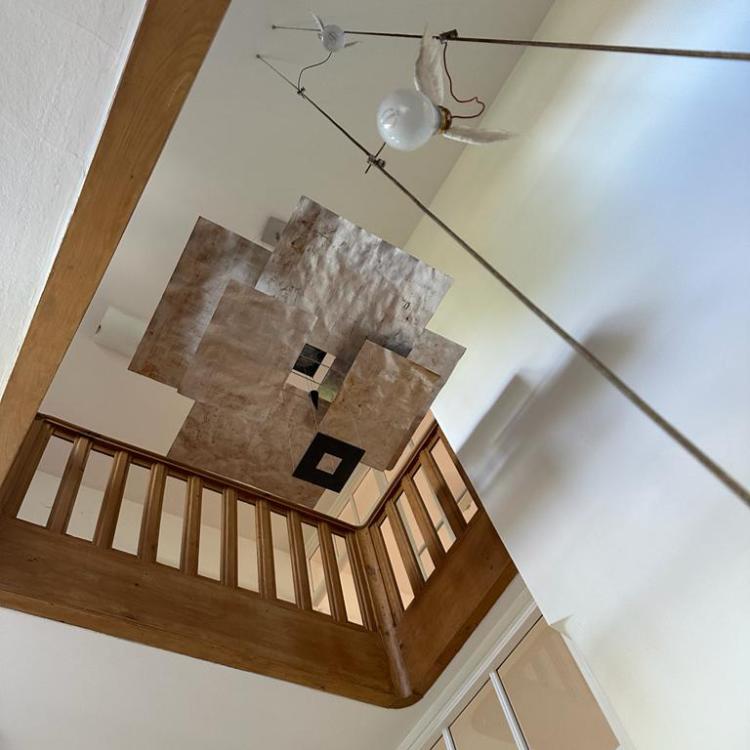 Bild 2 zu Objekt, 'Oh Mei Ma - silver' ceiling lamp, 1993 (design), Ingo Maurer, Design M, Maurer, Ingo, M&uuml;nchen, 176B 350