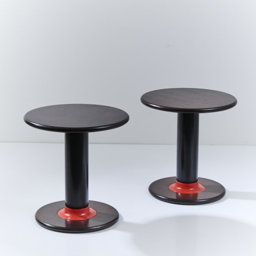 Pair of side tables 'Rocchettone T 44', 1966-67