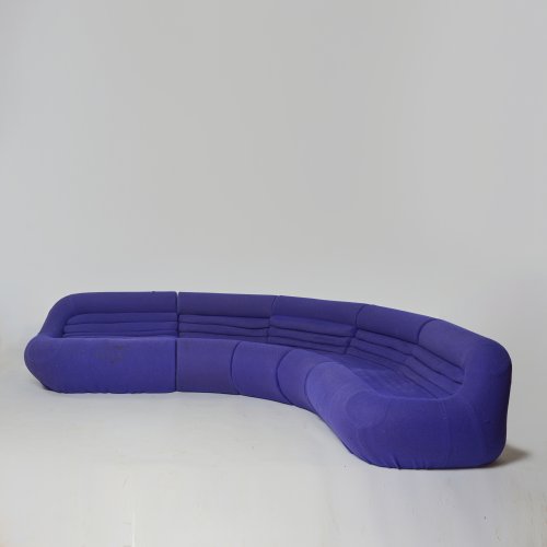 Fünfteiliges Sofa 'Carrera', 1969