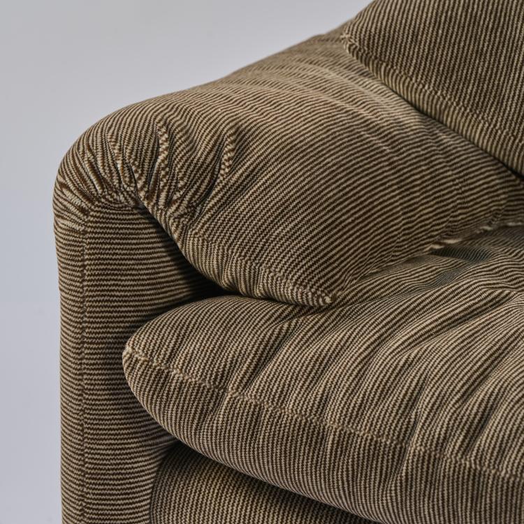 Bild 4 zu Objekt, Two-seater 'Maralunga' sofa, 1973, Vico Magistretti, Cassina, Mailand / Milan, 174B 712