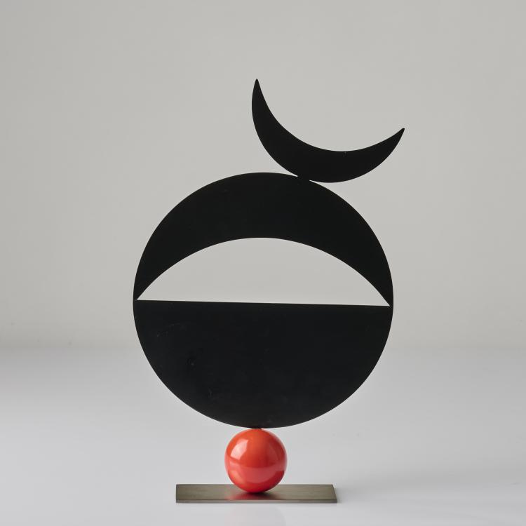 Hauptbild zu Objekt, 'Two Moons' sculpture, 1975, Herbert Bayer, 175D 691