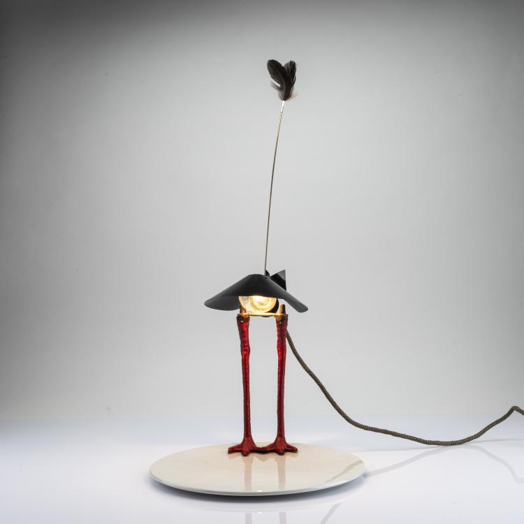 Bild 1 zu Objekt, 'Bibibibi' table light, 1982, Ingo Maurer, Design M, Maurer, Ingo, M&uuml;nchen, 174B 800