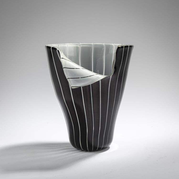 Hauptbild zu Objekt, 'Spacchi' vase, 1983, Toni Zuccheri, Barovier & Toso, Murano, 175C 528