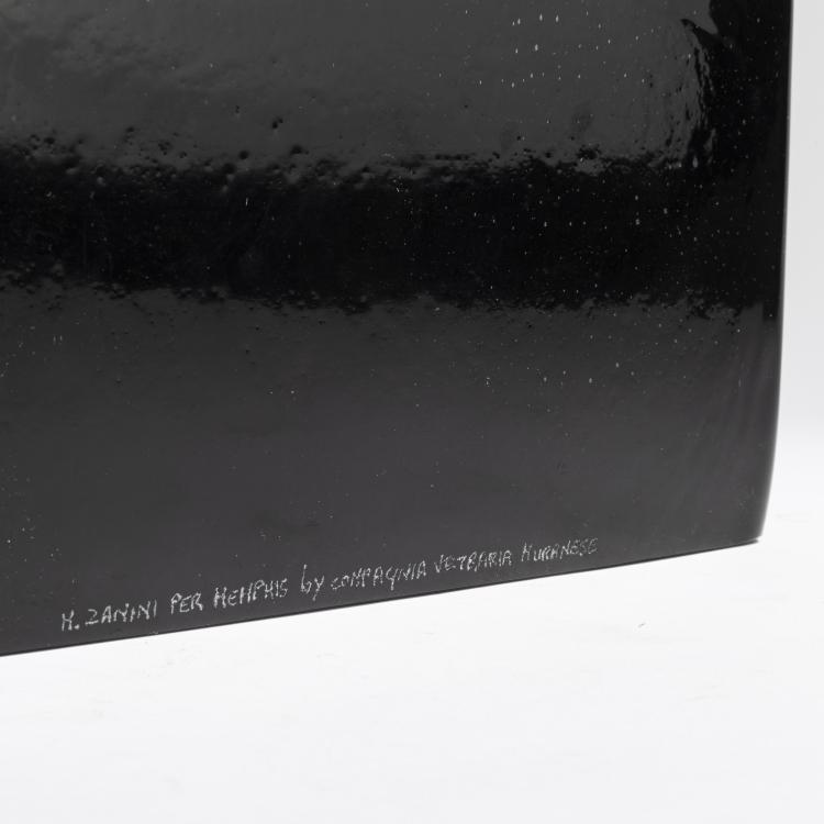 Bild 3 zu Objekt, 'Mori' vase object, 1986, Marco Zanini, Compagnia Vetraria Muranese, Murano; Memphis, Mailand, 175C 646