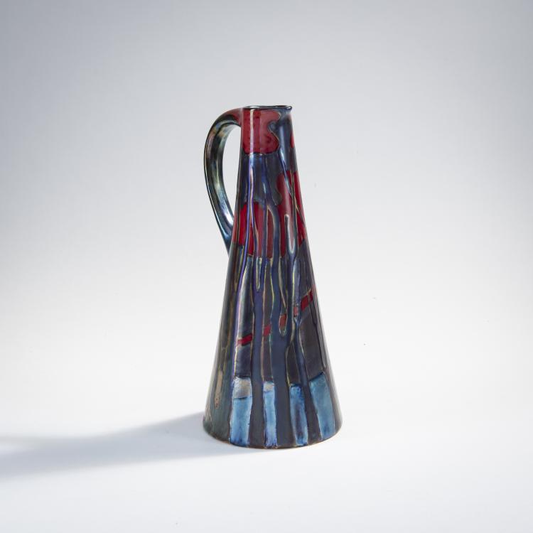 Bild 1 zu Objekt, Jug, c. 1900, Vilmos Zsolnay, Zsolnay, Vilmos, Pecs, 174A 402