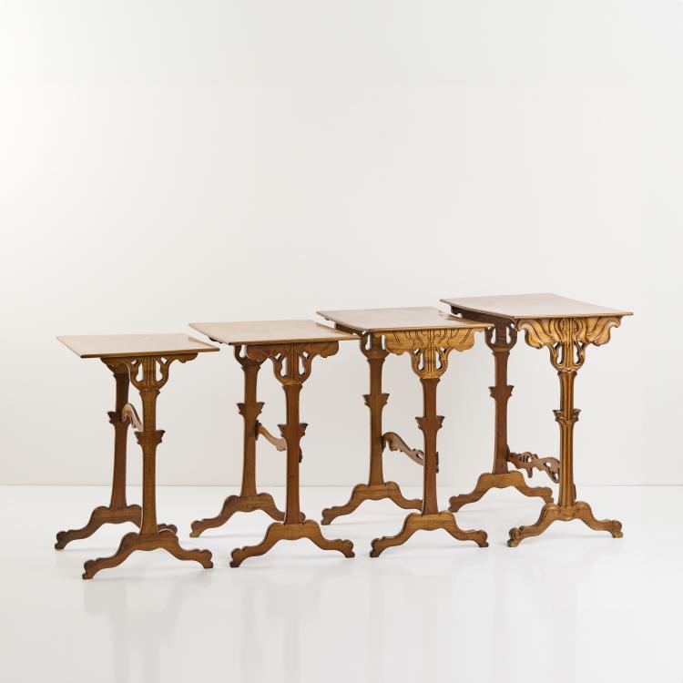 Bild 5 zu Objekt, Vier Satztische, um 1900, Emile Gall&eacute;, Gall&eacute;, Nancy, 174A 342