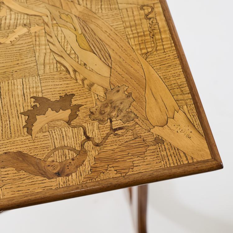 Bild 10 zu Objekt, Vier Satztische, um 1900, Emile Gall&eacute;, Gall&eacute;, Nancy, 174A 342