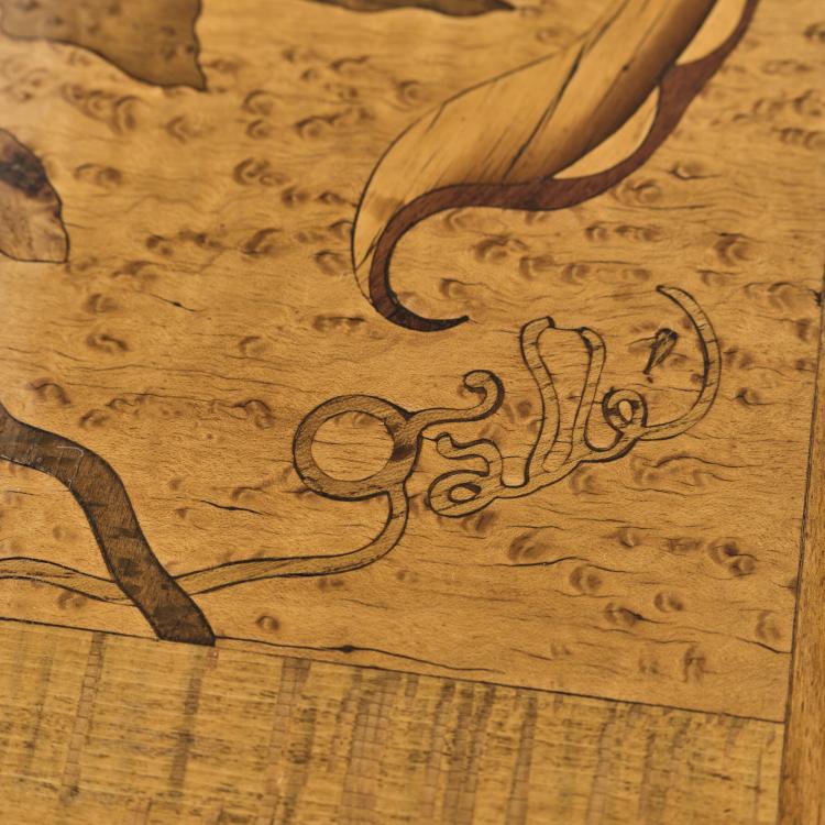 Bild 11 zu Objekt, Vier Satztische, um 1900, Emile Gall&eacute;, Gall&eacute;, Nancy, 174A 342