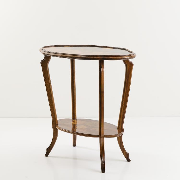 Bild 2 zu Objekt, Side table 'Hortensias et papillons', c. 1900, Emile Gall&eacute;, Gall&eacute;, Nancy, 174A 343