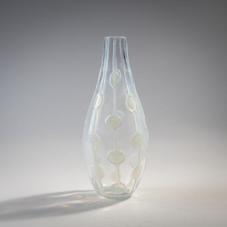 Hauptbild zu Objekt, Vase 'Opalino a fiamma', 1957, Ercole Barovier, Barovier & Toso, Murano, 175C 514
