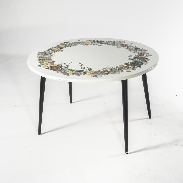Bild 2 zu Objekt, Tisch, 1960er Jahre, Piero Fornasetti, Fornasetti, Mailand, 174B 668
