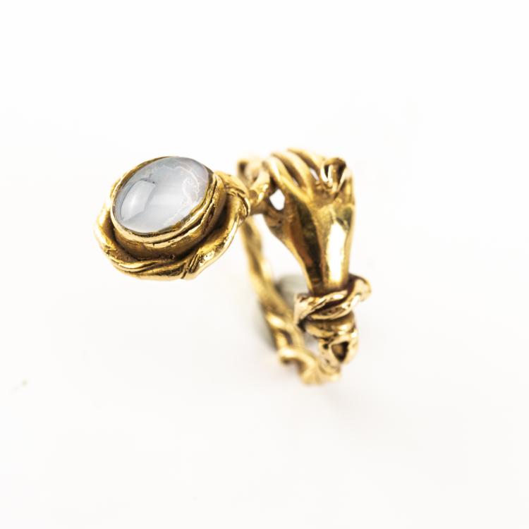 Hauptbild zu Objekt, Ring, 1980s, E. R. Nele, 174C 978