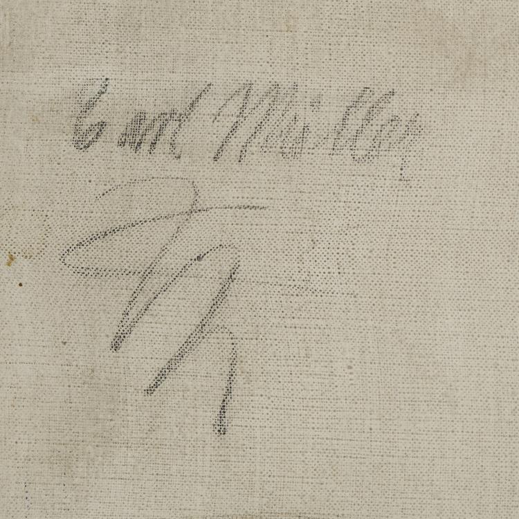 Bild 2 zu Objekt, Nude portrait of a couple, c. 1940, Carl Otto M&uuml;ller, 175D 686