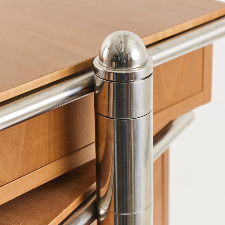 Bild 5 zu Objekt, Three-partite cabinet 'Fl&uuml;gelschrank TiRan', c. 1990, Gert M. Weber, Weber, Gert M., 174B 760