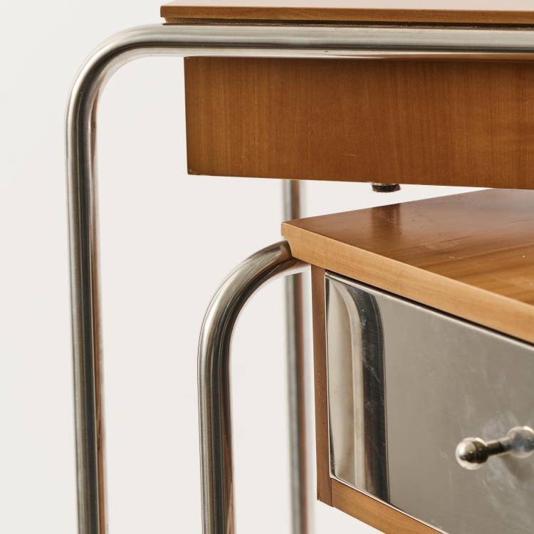 Bild 8 zu Objekt, Three-partite cabinet 'Fl&uuml;gelschrank TiRan', c. 1990, Gert M. Weber, Weber, Gert M., 174B 760