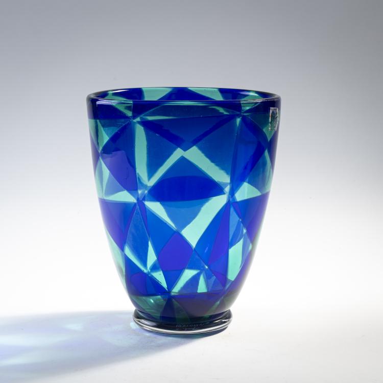 Bild 1 zu Objekt, Vase 'Intarsio', 1961-63, Ercole Barovier, Barovier & Toso, Murano, 175C 519