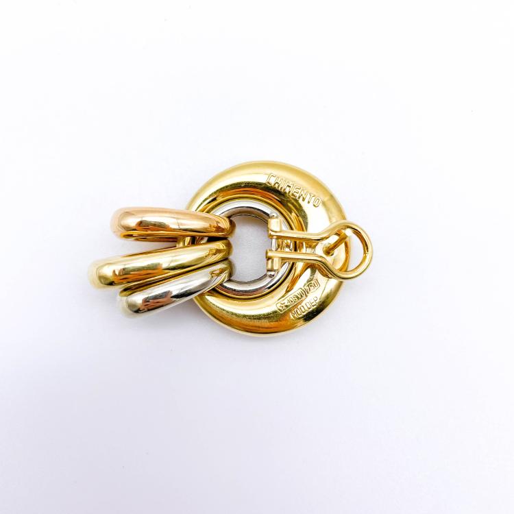 Bild 1 zu Objekt, Paar Vintage 'Trinity' Ohrstecker, Chimento, 174C 872
