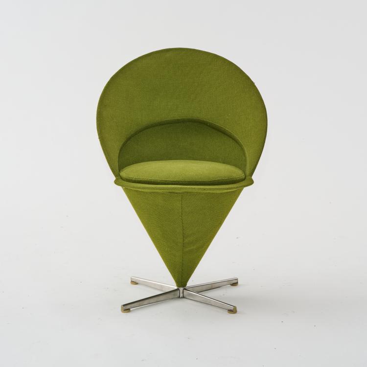 Hauptbild zu Objekt, Sessel 'Cone chair', 1958, Verner Panton, Plus-Linje, D&auml;nemark, 174B 629