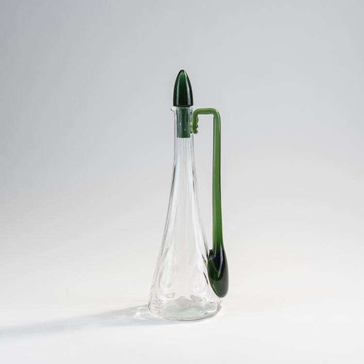 Hauptbild zu Objekt, Karaffe '134', um 1900, Jutta Sika, Wiener Werkst&auml;tte, Meyr's Neffe; Bakalowits, Wien, 174A 237
