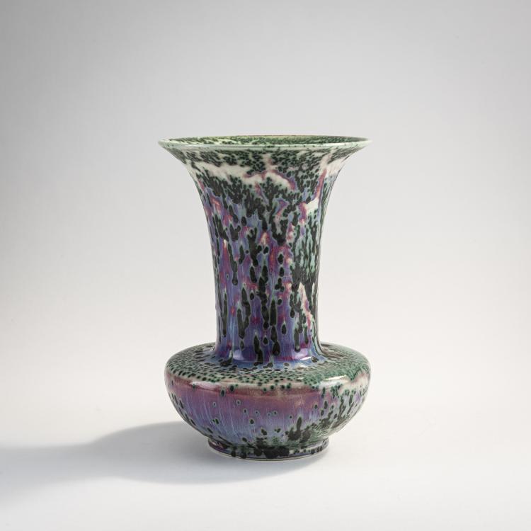 Hauptbild zu Objekt, Vase, 1900, Ruskin Pottery, West Smethwick, 174A 409