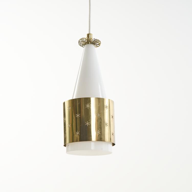 Bild 1 zu Objekt, Ceiling light 'K-14' - 'Nukkumatti', 1940s, Paavo Tynell, Idman Oy, Vilhonvuorenkatu, 174B 573
