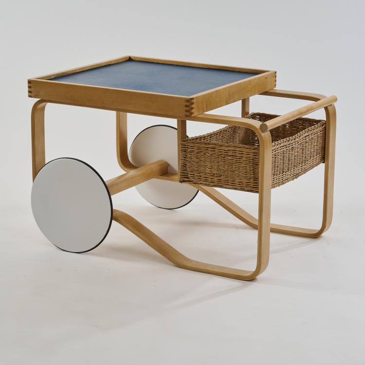 Bild 1 zu Objekt, Serving trolley '100/900', 1937, Alvar Aalto, Artek, Helsinki, 174B 567
