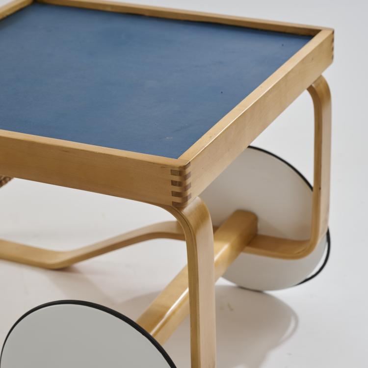 Bild 4 zu Objekt, Serving trolley '100/900', 1937, Alvar Aalto, Artek, Helsinki, 174B 567