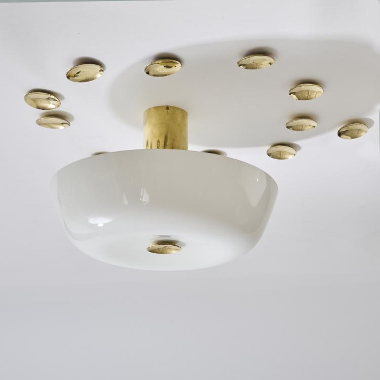 Bild 3 zu Objekt, Two ceiling lights, 1950s, Paavo Tynell, Taito Oy, Vilhonvuorenkatu, 174B 576