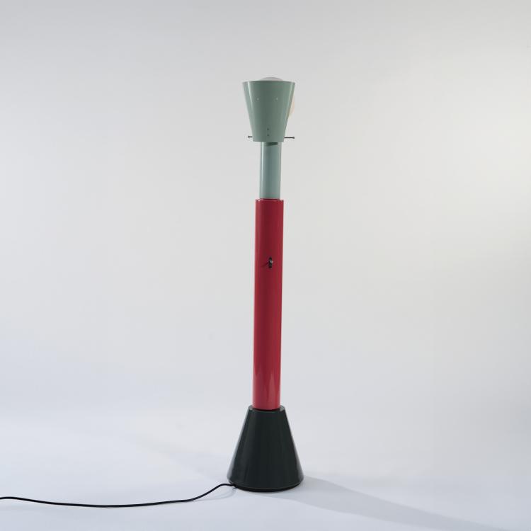 Bild 2 zu Objekt, 'Milo' floor lamp, 1988, Alessandro Mendini, Segno, Parabiago, 174B 755