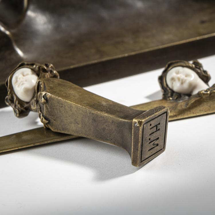 Bild 2 zu Objekt, Four-piece chryselephantine desk set, c. 1910, Peter Tereszczuk, Tereszczuk-Ullmann, Wien, 176C 591