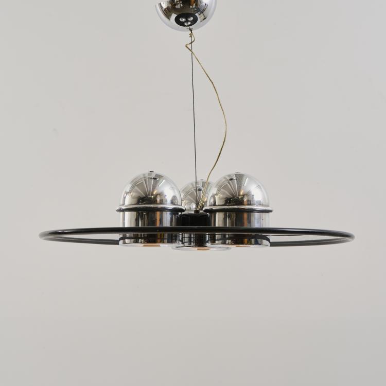 Hauptbild zu Objekt, 'Lampros' ceiling light, 1978, Ettore Sottsass, Stilnovo, Mailand, 174B 728