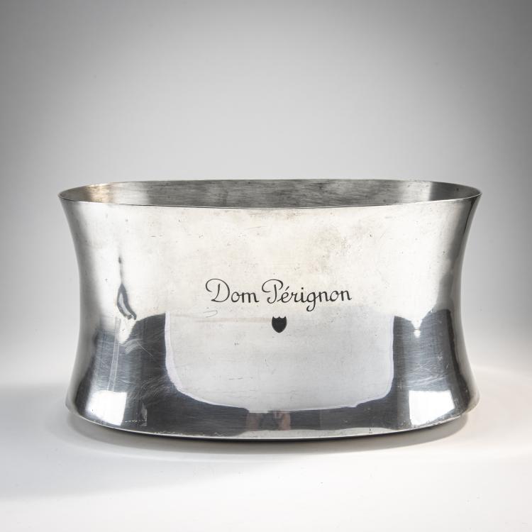 Hauptbild zu Objekt, Large champagne cooler 'Dom Perignon' for two magnum bottles, 2000, Martin Szekely, Orf&egrave;vrerie d'Anjou, Dom Perignon, &Eacute;pernay, 174B 486