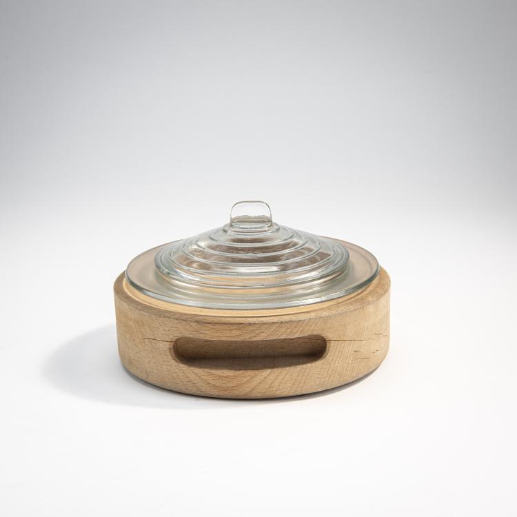 Hauptbild zu Objekt, Seltene Butterdose aus der Serie 'B&ouml;lgeblick', 1932, Aino Aalto, Karhula, Kalvola, 174B 462