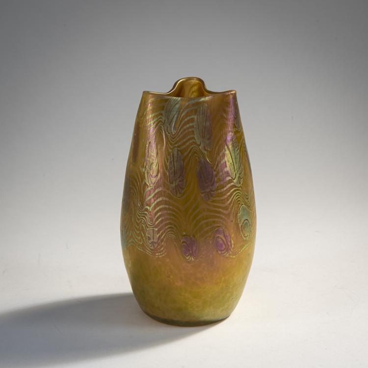Bild 1 zu Objekt, 'Argus'-Vase, um 1902, L&ouml;tz Wwe., Klosterm&uuml;hle, 174A 219