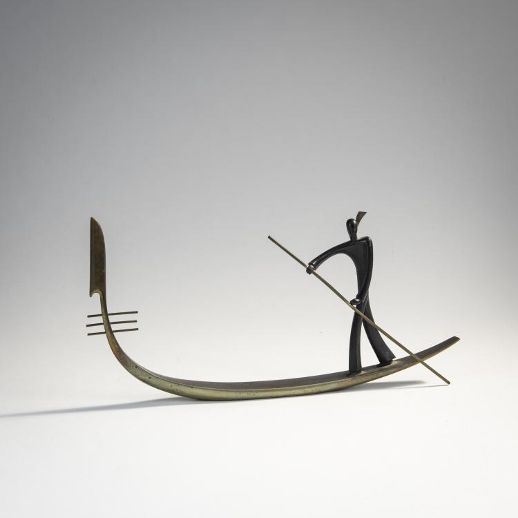 Hauptbild zu Objekt, Gondoliere, 1950er Jahre,  Hagenauer, Hagenauer,Wien, 174A 295