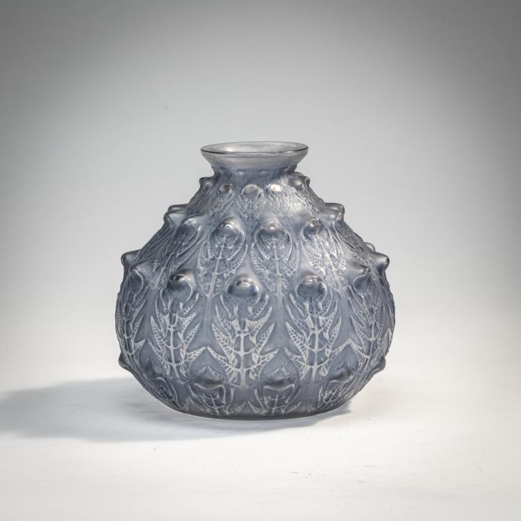 Hauptbild zu Objekt, Vase 'Foug&egrave;res', 1913, Ren&eacute; Lalique, Lalique, Wingen-sur-Moder, 174A 150