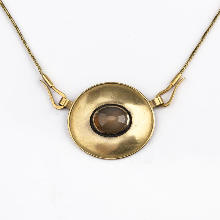 Hauptbild zu Objekt, Halskette, 1976, Hermann J&uuml;nger, 176D 851