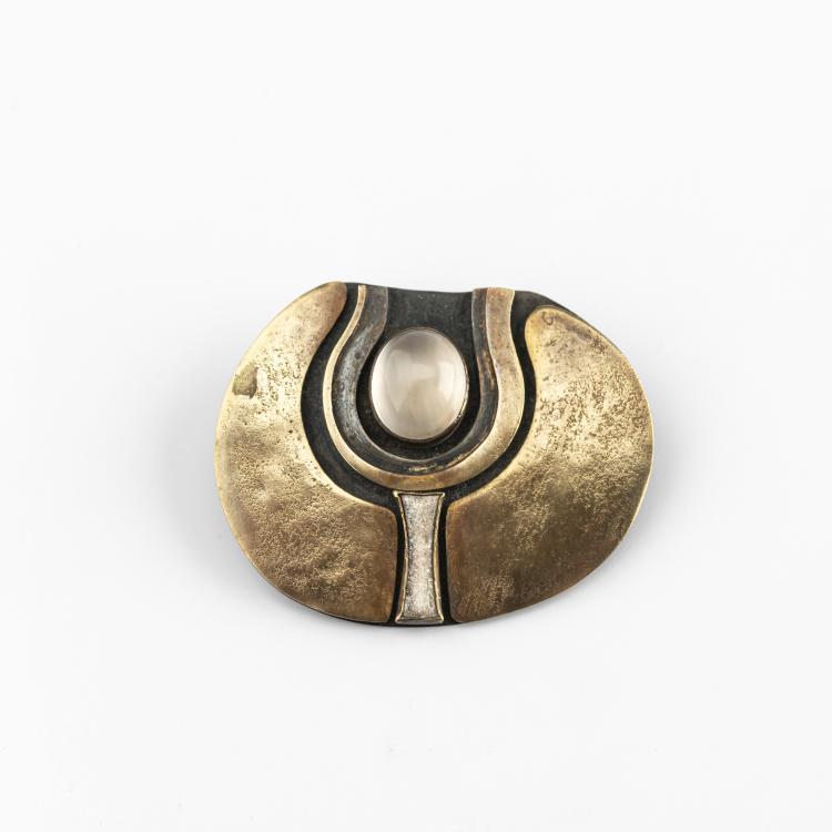 Hauptbild zu Objekt, Brosche, um 1969, Hermann J&uuml;nger, 174C 947