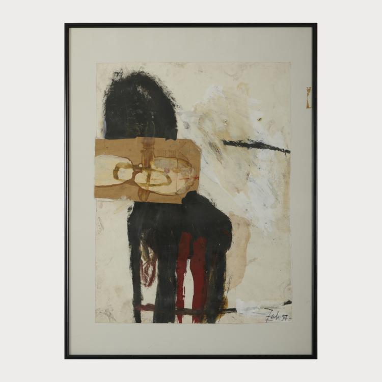 Bild 4 zu Objekt, Five works on paper, 1990s, Sati Zech, 175D 779