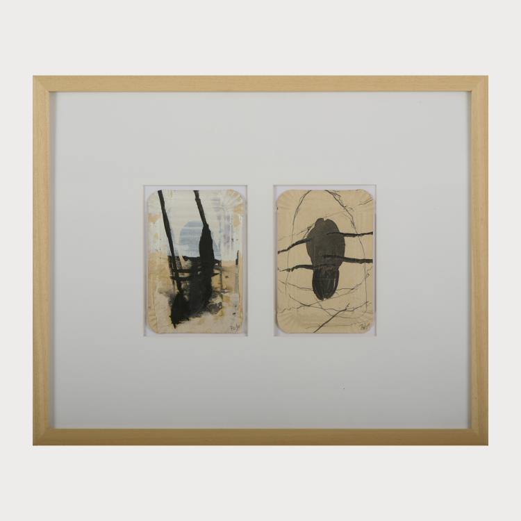 Bild 11 zu Objekt, Five works on paper, 1990s, Sati Zech, 175D 779