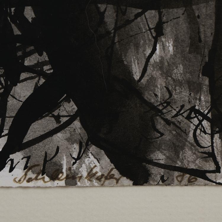 Bild 1 zu Objekt, Drei abstrakte Kompositionen, 1986 - 1990, Karl Schleinkofer, 175D 768