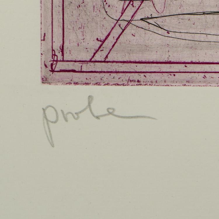 Bild 1 zu Objekt, Proof # 16 from the portfolio: 'Die Architektur des Orgien Mysterien Theaters (1985-1993)', 1993, Hermann Nitsch, 175D 761