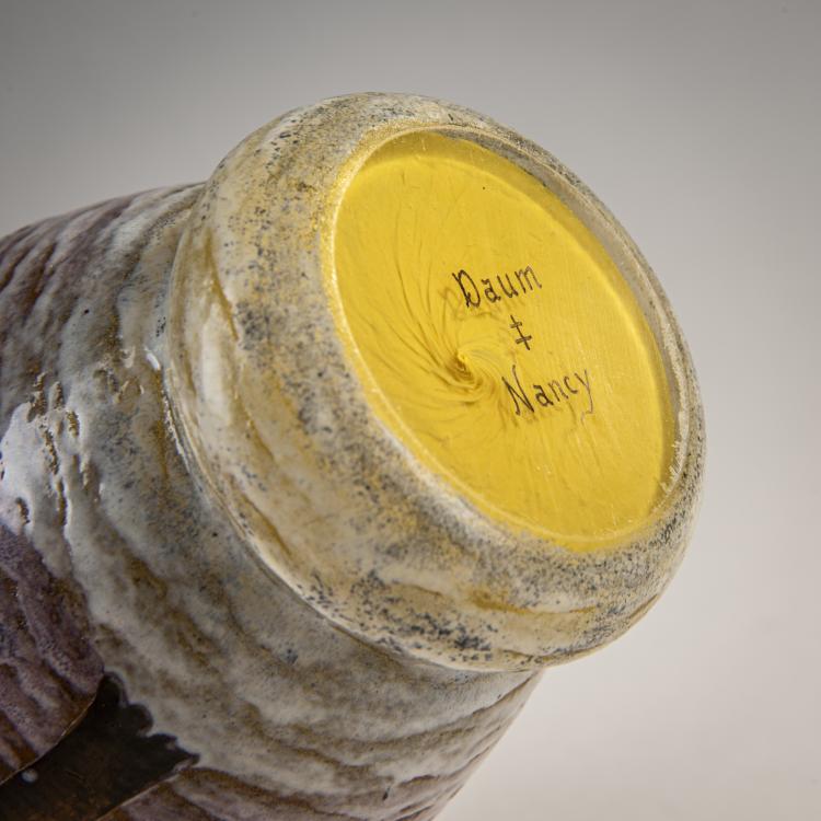 Bild 2 zu Objekt, Vase 'Cr&eacute;puscule neige' oder 'Paysage hiver', um 1902, Daum Fr&egrave;res, Nancy, 174A 30