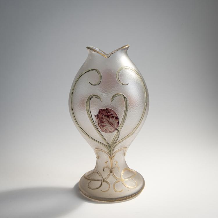 Bild 1 zu Objekt, Vase 'Tulipes', 1895, Daum Fr&egrave;res, Nancy, 174A 13