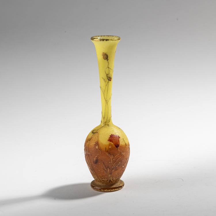 Bild 1 zu Objekt, Soliflor 'Coquelicot', c. 1900, Daum Fr&egrave;res, Nancy, 176C 368