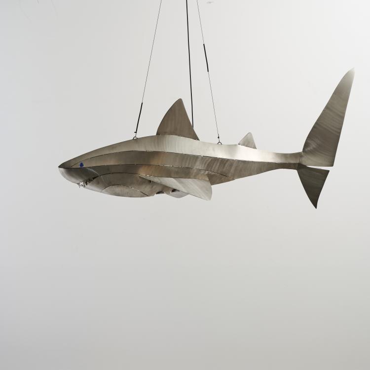 Bild 1 zu Objekt, Deckenleuchte 'Hai', 1990er Jahre, Reinhard Stubenrauch, Stubenrauch, Reinhard, Berlin, 174B 763